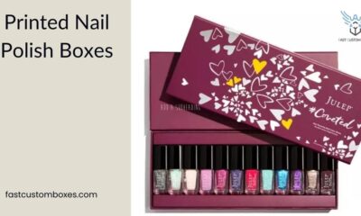Printed nail polish boxes