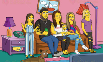 Simpsons Portrait