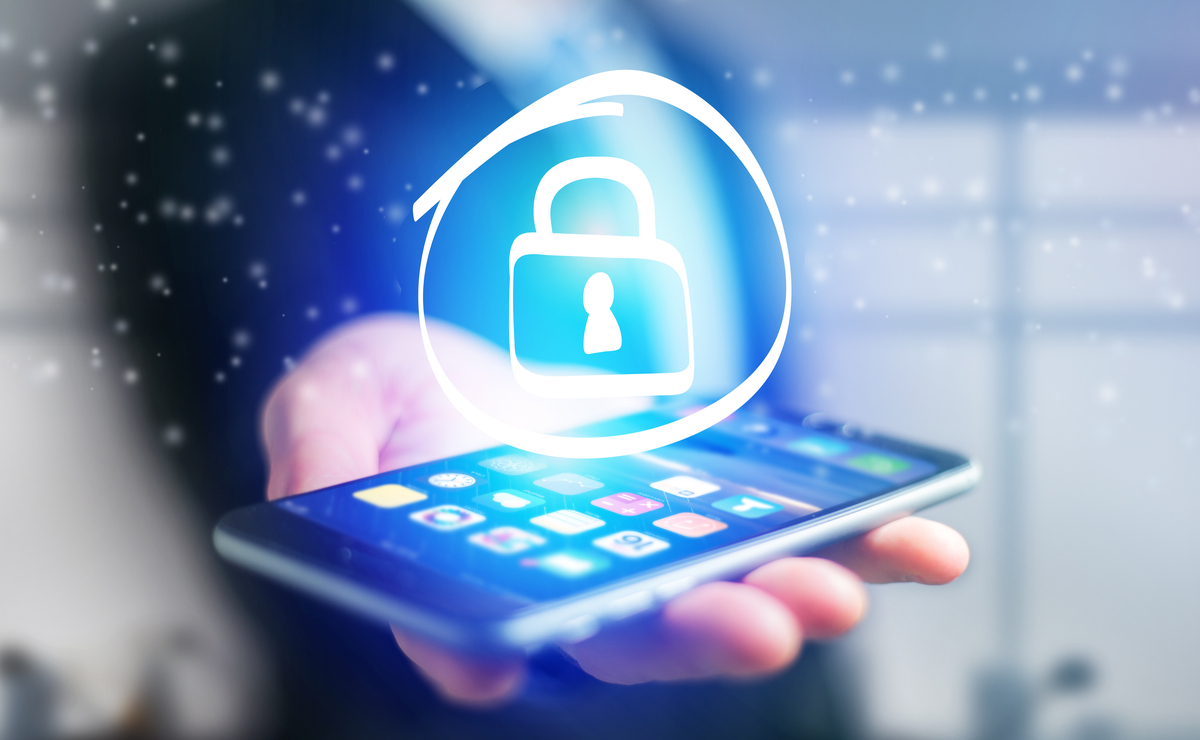 mobile application security concept