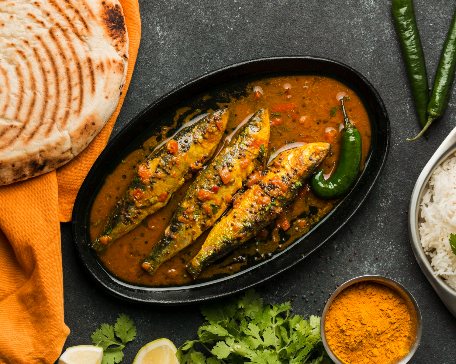 portrait of fish curry recipes